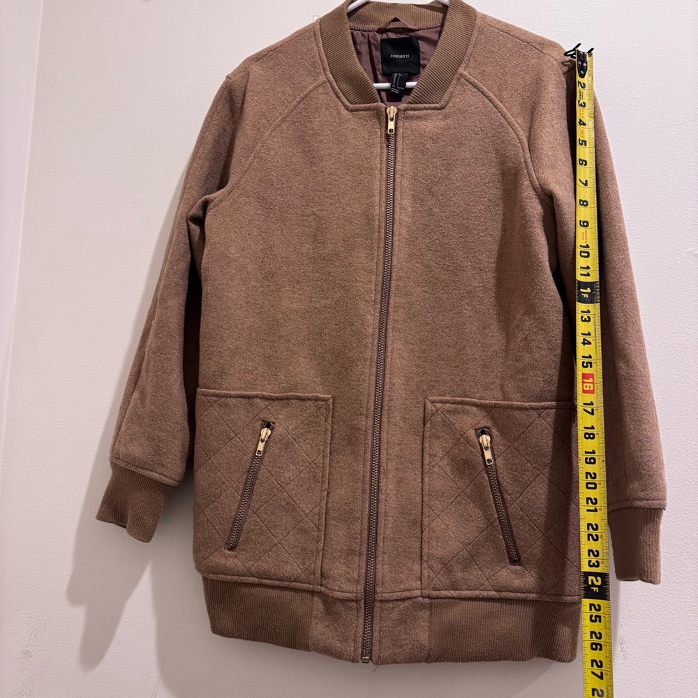 Wool Zip-Up Jacket - image 7